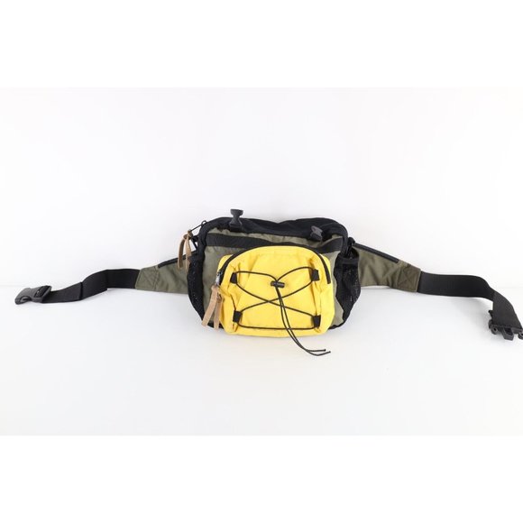 Vintage Y2K 2002 Gap Distressed Large Multipocket Crossbody Belt Bag Fanny Pack